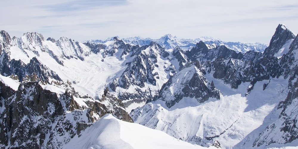 Skiing Alps